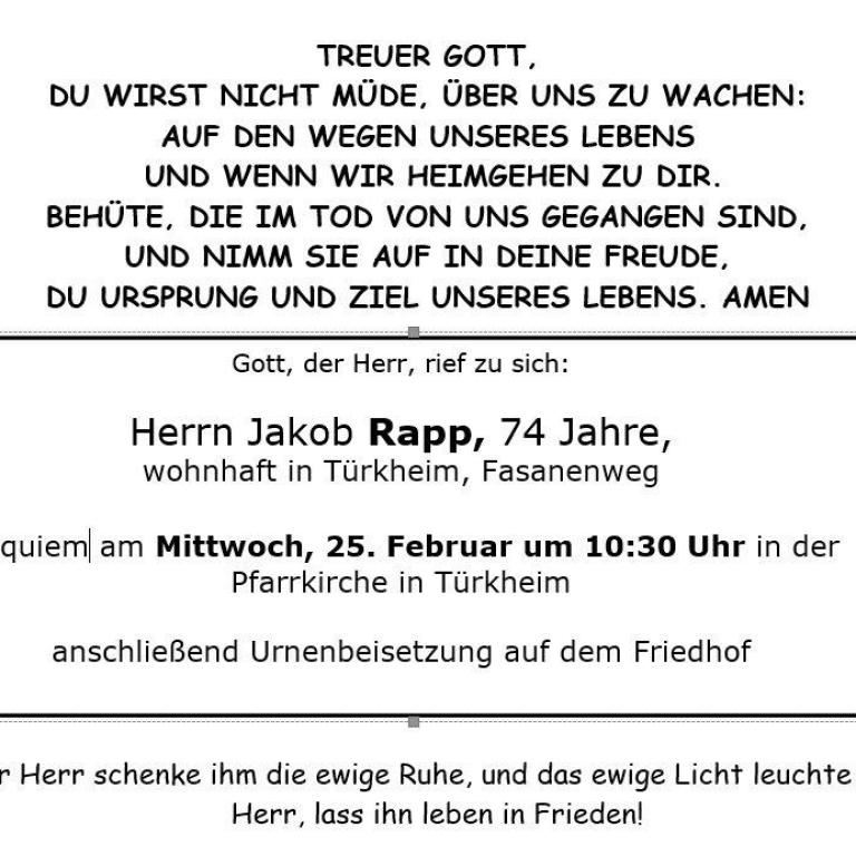 Aush. Jakob Rapp 25.02.