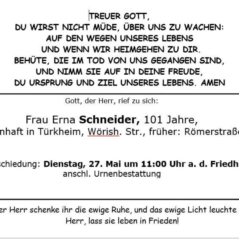 Erna Schneider